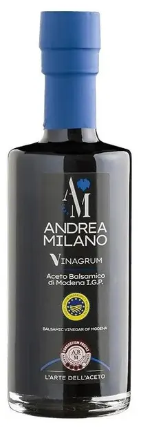 Foglia Azzurra Oțet balsamic de Modena, 250 ml, Andrea Milano