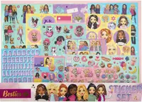 Set stickere Moxy Besties - 300 buc