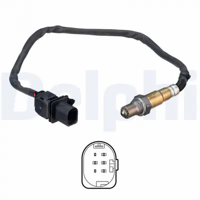 Sonda Lambda (561mm) Potrivit Alfa Romeo Giulietta; Fiat 500x, Doblo, Tipo; Jeep Renegade 1.6d 2.0d 01.10