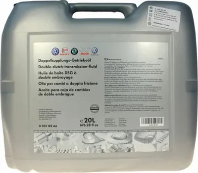 Ulei pentru cutie viteze DSG VW Group 75W G052182A6, volum 20 litri, VW TL 521 82 20L
