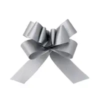 Fundă Flower cu autoformare culoarea argintie