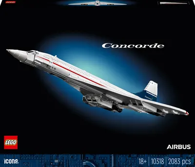 Constructor LEGO Icons - Concorde (10318)