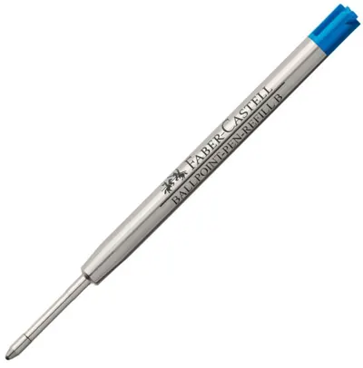 Rezerva pix G2 B Faber Castell - Metalic, albastru