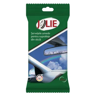 Servetele Umede Auto pentru Suprafete din Sticla, 25 Bucati, Jolie
