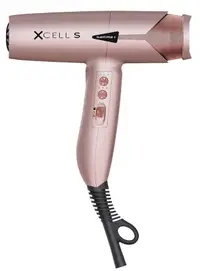 Uscător de păr profesional GammaPiu - Xcell S, 1600W, 2 viteze, roz auriu