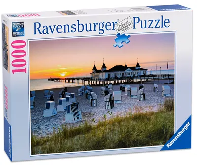 Puzzle Ravensburger de 1000 piese - Statiunea Baltica „Ahlbeck“