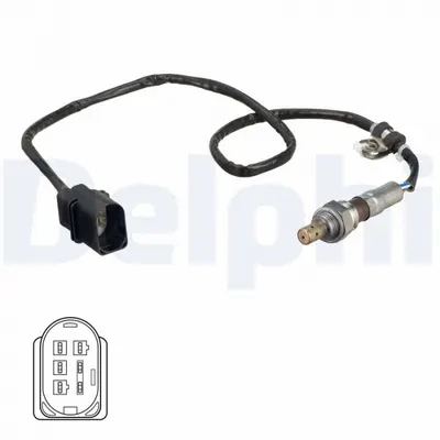 Sonda Lambda (750mm) Potrivit Audi A3; Seat Altea, Altea Xl, Leon, Toledo Iii; Skoda Octavia Ii; Vw Golf Plus V, Golf V, Golf Vi, Jetta Iii 1.6 1.6alk 1.6lpg 05.03