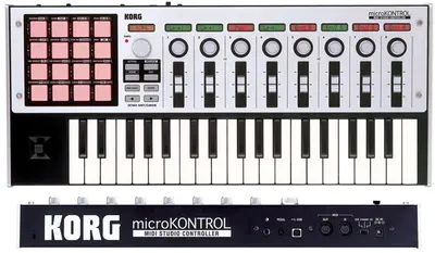 Controler MIDI Korg – microKONTROL MC-1, gri/negru