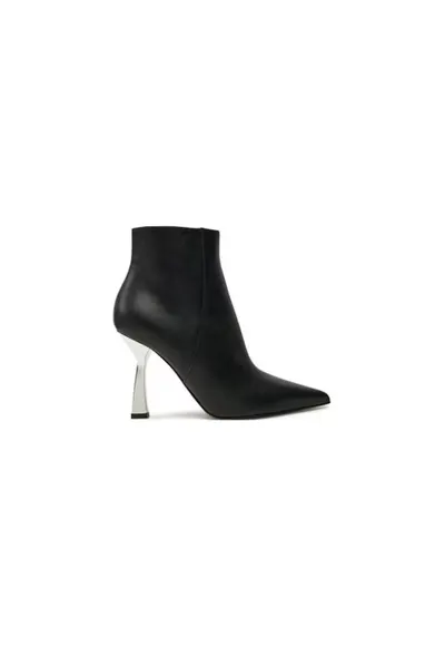 Ghete dama 304383366 - Piele naturala - Negru - Negru