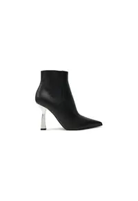 Ghete dama 304383366 - Piele naturala - Negru - Negru