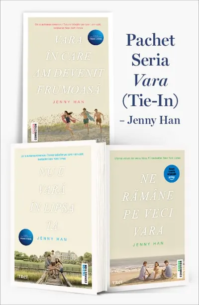 Pachet Seria „Vara” (Tie-In) – Jenny Han. Vara în care am devenit frumoasă/Nu e vară în lipsa ta/Ne rămâne pe veci vara