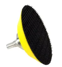 Suport flexibil cu velcro pt. dischete / paduri diamantate si accesorii cu scai Ø50mm - prindere filet M5x0.5mm - CNO-MPU350W-PADSUP50
