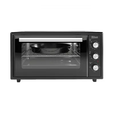 Cuptor Electric, 2000W, Capacitate 45 l, 3 Trepte Putere, Negru, Model ZLN5649, Zilan
