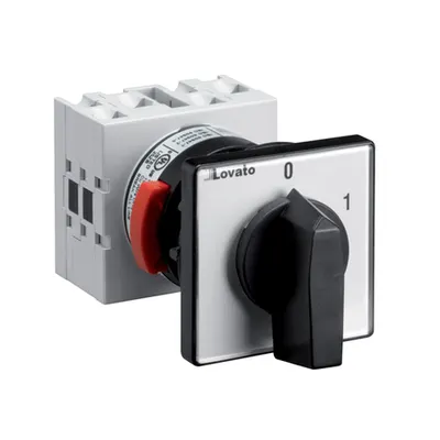 Intrerupator Rotativ cu Came, Gx Series, U47 Version Front Snap On Mount With Handle Operation, For 22mm Fixing. On/off Switch, Four-Pole - 2 Wafers - Scheme 92
