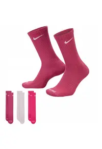 Set Sosete Sport Sx6888 940 Marime 42 46 Tehnologie Dri Fit Pentru Gestionarea Umiditatii Amortizare Suplimentara In Zona Degetelor Si Calcai Suport Pentru Arc Tocuri Si Degete Intarite Multicolor 3 Buc