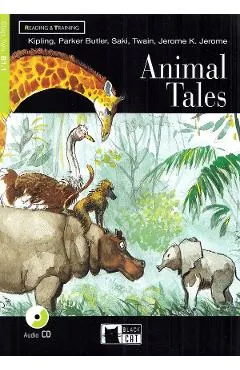 Animal Tales + CD - Kipling, Parker Butler, Saki, Twain, Jerome K. Jerome