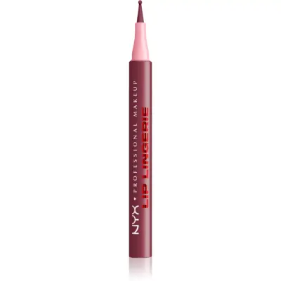 NYX Professional Makeup Lip Lingerie repara buzele pentru un efect de lunga durata culoare 11 Hot & Heavy 1 ml
