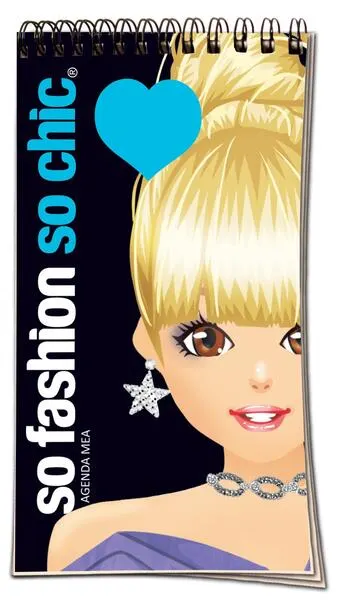 So Fashion So Chic - My Notebook - Bleu - Paperback brosat - ***