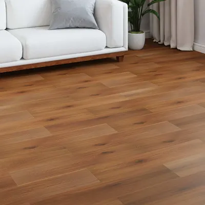 vidaXL Pardoseală Laminată Galben Auriu 101 x 20 x 0,8 cm 15 buc.