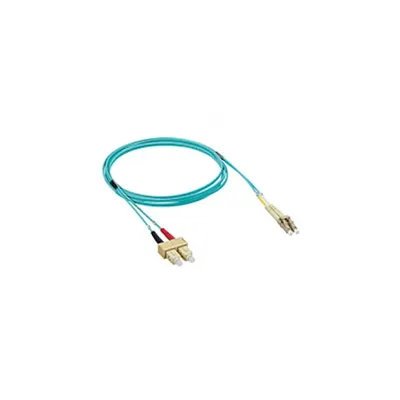 Patch cord fibra optica - OM 3 multimodule (50/125 μm) - SC/LC duplex - 2 m