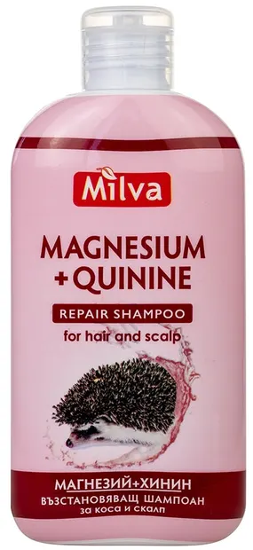 Milva Șampon regenerant cu magneziu și chinină, 200 ml