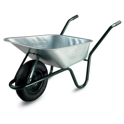 Roaba constructii cu roata pneumatica galvanizata Limex 85 L