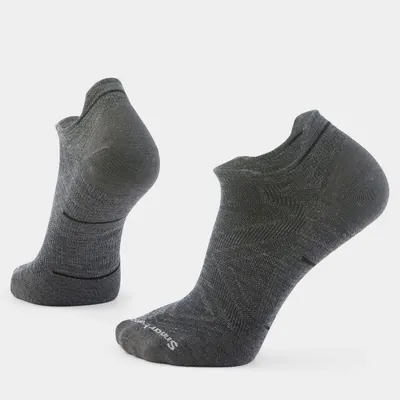 Șosete Merino alergare Smartwool Run - gri deschis | Low Ankle | Zero Cushion