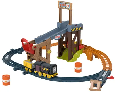 Set de joacă Thomas and Friends - Tren cu șină și marfă