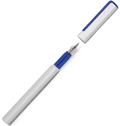 Stilou Pininfarina One - M, argintiu cu albastru