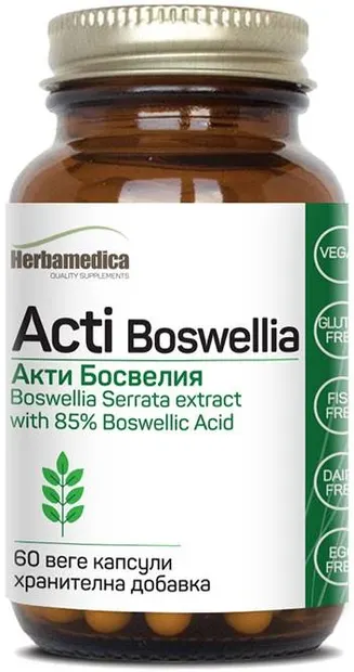 Acti Boswellia, 60 capsule vege, Herbamedica