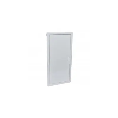 Tablou incastrat Nedbox - metal Usa alb RAL 9010 - 4 randuri - 48+8 module