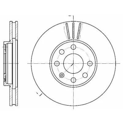 Disc frana REMSA 6572.10