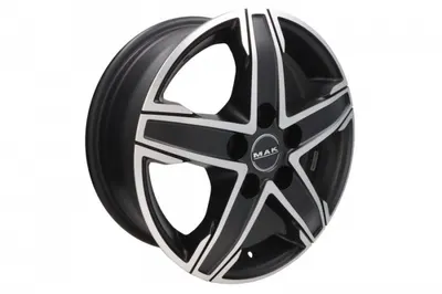 Janta aluminiu 6,5x16, 5x118, CH 71,1, ET: 55; potrivit CITROEN JUMPER I, JUMPER II; FIAT DUCATO; PEUGEOT BOXER 02.94- MAK King5 Black ice