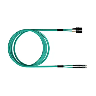FO Patch Cord Premium, Duplex, E2000/SCD, G50/125 OM3, 2m