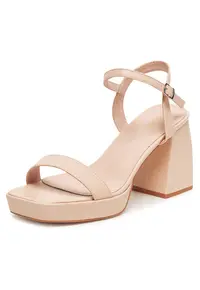 Sandale dama - roz - material sintetic -