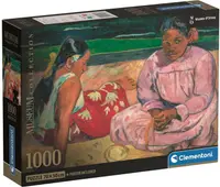 Puzzle Clementoni din 1000 piese - Femei tahitiene pe plajă