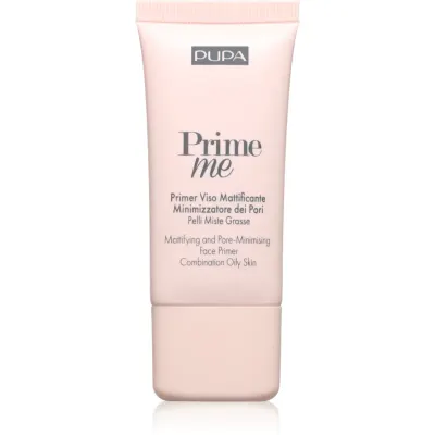 PUPA Milano Prime Me Mattifying Face Primer fond de ten lichid cu efect matifiant pentru ten gras culoare 002 30 ml