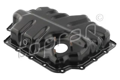 Baie ulei (partea inferioara, cu locas senzor, otel) potrivit AUDI A1, A3, Q2, Q3; SEAT ALHAMBRA, ATECA, IBIZA IV SC, IBIZA IV ST, LEON, LEON ST, TOLEDO IV; SKODA FABIA III, KODIAQ 1.4-2.0D 04.11