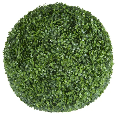 Minge decorativă de buxus Inter Ceramic - Green Nature, 38 cm