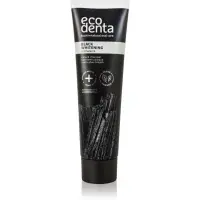 Ecodenta Expert Black Orange Whitening Pasta de dinti pentru albire neagra fara flor aroma Orange 100 ml