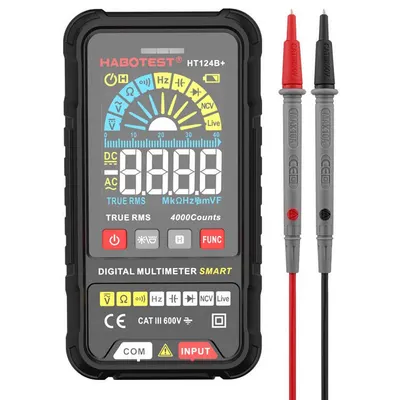 Multimetru universal digital HT124B+ Habotest 5907489609470