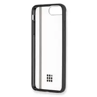 Carcasa neagra Hard Case Iphone 7+ Transparent Elastic